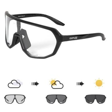 KV FlexRide Photochromic Cycling Brille mit klaren Gläsern