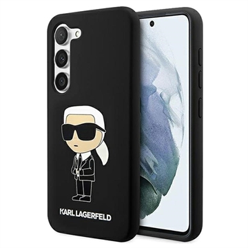 Karl Lagerfeld Ikonik Samsung Galaxy S23 5G Silikonhülle