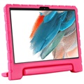 Samsung Galaxy Tab A8 10.5 (2021) Kinder Tragen Stoßfest Hülle - Hot Pink