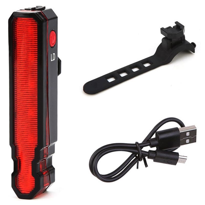 Laser Fahrrad Rücklicht & Laser Pointer IPX5 Rot