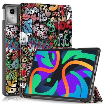 Lenovo Tab M11 Tri-Fold Serie Smart Folio Hülle - Graffiti