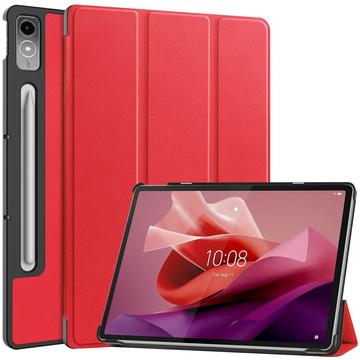 Lenovo Tab P12 Tri-Fold Serie Smart Folio Hülle - Rot