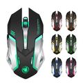 M10 Wireless Gaming Mouse - 2400 DPI, wiederaufladbar, 7-Farben-Hintergrundbeleuchtung, ergonomisches Design