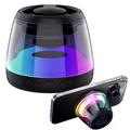 M2 Mini Magnetischer Bluetooth-Lautsprecher mit RGB-Licht - Schwarz