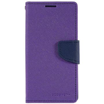 Mercury Goospery Fancy Diary Samsung Galaxy S23 5G Wallet Hülle - Purpur