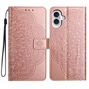 iPhone 16 Plus Mandala Serie Wallet Hülle