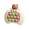 Maxlife MXPS-100 Quick Press PopIt Spiel für Kinder - Teddy