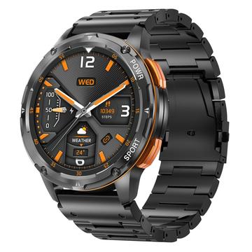 Herren-Smartwatch AK59 - 1.43 AMOLED - Schwarz