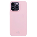 iPhone 15 Pro Max Mercury Goospery Glitter TPU Hülle - Rosa