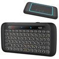 Mini Combo Drahtlose Tastatur & Touchpad H20 - Schwarz