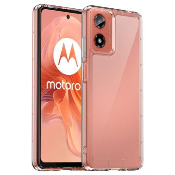 Motorola Moto G24 Power Kratzfest Hybrid Hülle - Durchsichtig