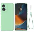 Motorola Moto G85/S50 Neo Liquid Silikonhülle - Grün