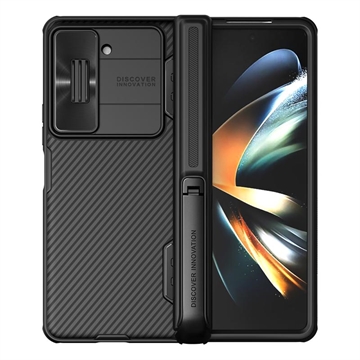 Samsung Galaxy Z Fold5 Nillkin CamShield Fold Hybrid Case mit Ständer - Schwarz