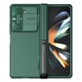 Samsung Galaxy Z Fold5 Nillkin CamShield Fold Hybrid Case mit Ständer - Grün