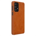 Nillkin Qin Serie Samsung Galaxy A13 Flip Case - Braun