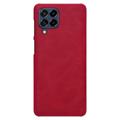 Nillkin Qin Serie Samsung Galaxy M53 Flip Hülle - Rot