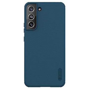 Nillkin Super Frosted Shield Pro Samsung Galaxy S22 5G Hybrid Hülle - Blau