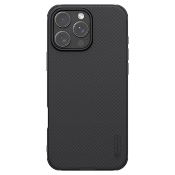 iPhone 16 Pro Nillkin Super Frosted Shield Pro Hybrid Hülle - Schwarz