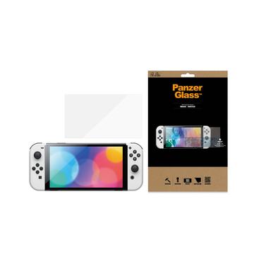 Nintendo Switch OLED Panzerglas Standard Fit AntiBacterial Panzerglas - 9H - Durchsichtig