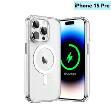 iPhone 15 Pro Okkes MagSafe Hybrid Case - Durchsichtig