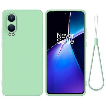 OnePlus Nord CE4 Lite/Oppo K12x Liquid Silikonhülle - Grün