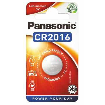 Panasonic Mini CR2016 Batterie 3V