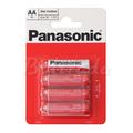 Panasonic R6RZ/4BP Zink-Kohle AA-Batterien - 4 Stk.