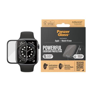 Apple Watch Series SE (2022)/SE/6/5/4 PanzerGlass AntiBacterial Panzerglas - 9H - 44mm - Schwarz