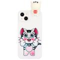 3D-Figurenserie iPhone 14 TPU Hülle - Katze