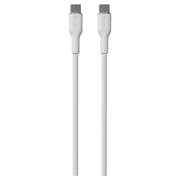 Puro Icon Soft USB-C / USB-C Kabel - 1.5m - Weiß