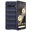 Rugged Serie Google Pixel 7 Pro TPU Hülle - Blau