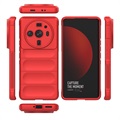 Rugged Serie Xiaomi 12S Ultra TPU Hülle - Rot