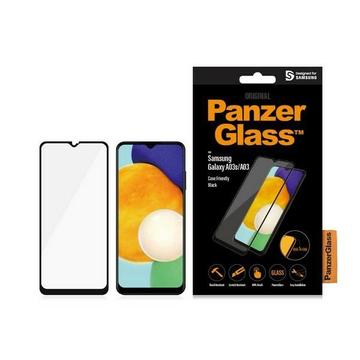 Samsung Galaxy A03s Panzerglas Case Friendly Panzerglas - 9H - Schwarz Rand