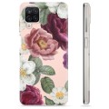 Samsung Galaxy A12 TPU Hülle - Romantische Blumen