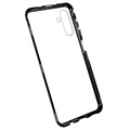 Samsung Galaxy A13 5G Magnetisches Cover mit Panzerglas - Schwarz