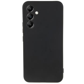 Samsung Galaxy A14 Anti-Fingerabdrücke Matte TPU Hülle - Schwarz