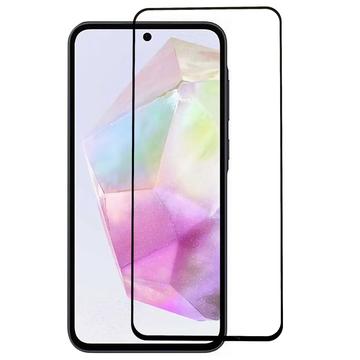 Samsung Galaxy A35 Full Cover Panzerglas - 9H - Schwarz Rand