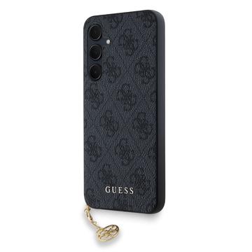 Samsung Galaxy A35 Guess 4G Charms Collection Hybrid Hülle - Grau