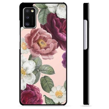 Samsung Galaxy A41 Schutzhülle - Romantische Blumen