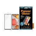 Samsung Galaxy A42 5G Panzerglas AntiBacterial Panzerglas - 9H - Case Friendly - Schwarz Rand