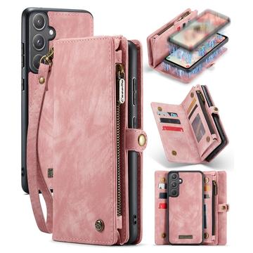 Samsung Galaxy A55 Caseme 008 2-in-1 Multifunktions Wallet Hülle - Rosa