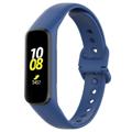 Samsung Galaxy Fit 2 Ersatz-Silikonarmband mit integriertem Rahmen - Dunkelblau