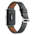 Samsung Galaxy Fit3 Echtlederband - Schwarz