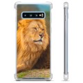 Samsung Galaxy S10 Hybrid Hülle - Löwe