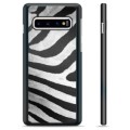 Samsung Galaxy S10 Schutzhülle - Zebra