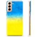 Samsung Galaxy S21+ 5G TPU Hülle Ukrainische Flagge - Zweifarbig