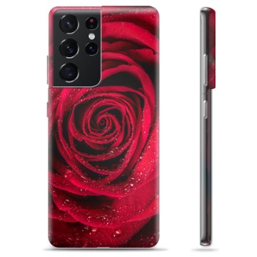 Samsung Galaxy S21 Ultra 5G TPU Hülle - Rose