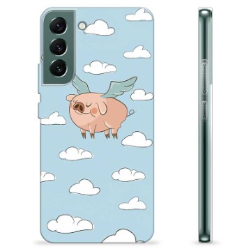 Samsung Galaxy S22+ 5G TPU Hülle - Fliegendes Schwein