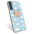 Samsung Galaxy S22+ 5G TPU Hülle - Fliegendes Schwein