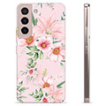 Samsung Galaxy S22 5G TPU Hülle - Aquarell Blumen